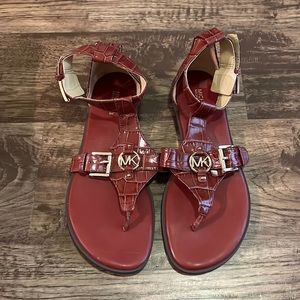 Michael Michael Kors Maroon sandals